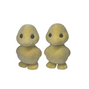 Calico critters puddleford ducklings - 1985 Sylvanain families rare figures